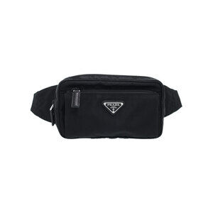 Prada belt bag black waist Body Bum Crossbody Bag Black